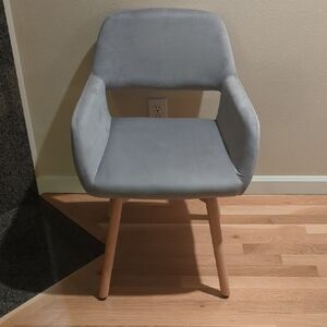 Modern Gray Armchair